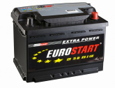 Аккумулятор EUROSTART Extra Power (75A/h), 615А R+