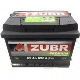 Аккумулятор ZUBR PREMIUM (65 A/h), 650A L+