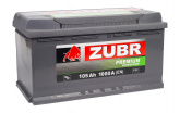 Аккумулятор ZUBR PREMIUM (105 A/h), 1000A R+