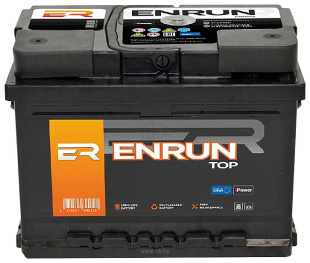 Аккумулятор ENRUN TOP ( 63 A/h), 640А R+