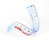 Линейка гибкая 30 см., для левшей KUM