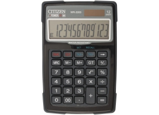 Калькулятор бухг.12-р., Citizen WR3000 водонепроницаемый