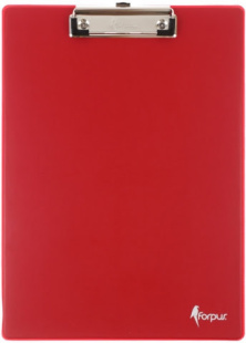 Папка-планшет, красный, А4