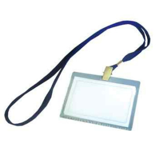 Бейдж с тесьмой