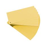 Разделитель картонный, желтый, 105*240 мм.