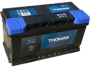 Аккумулятор THOMAS (90 A/h), 760A R+