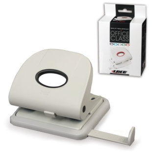 Дырокол LACO L330, светлосерый, до 25 листов