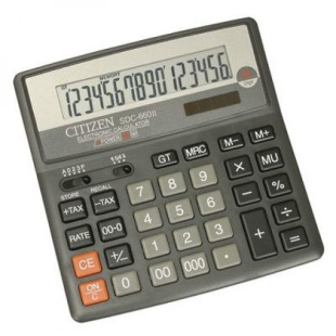Калькулятор бухгалтерский CITIZEN SDC 660.