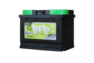 Аккумулятор TOPLA TOP AGM Stop & Go (60 A/h), 680A R+