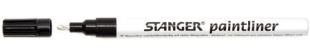 Маркер лаковый STANGER белый, 2-4 мм.