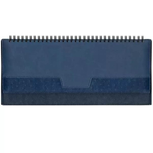 Планинг Desert INDEX,евроспираль, датирован, 128 стр., синий